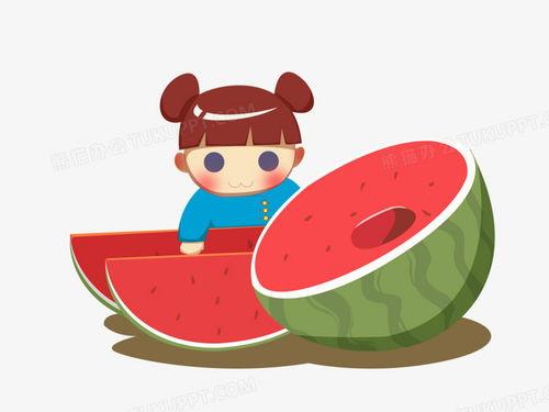 吃西瓜漫画,吃西瓜漫画趣味解读